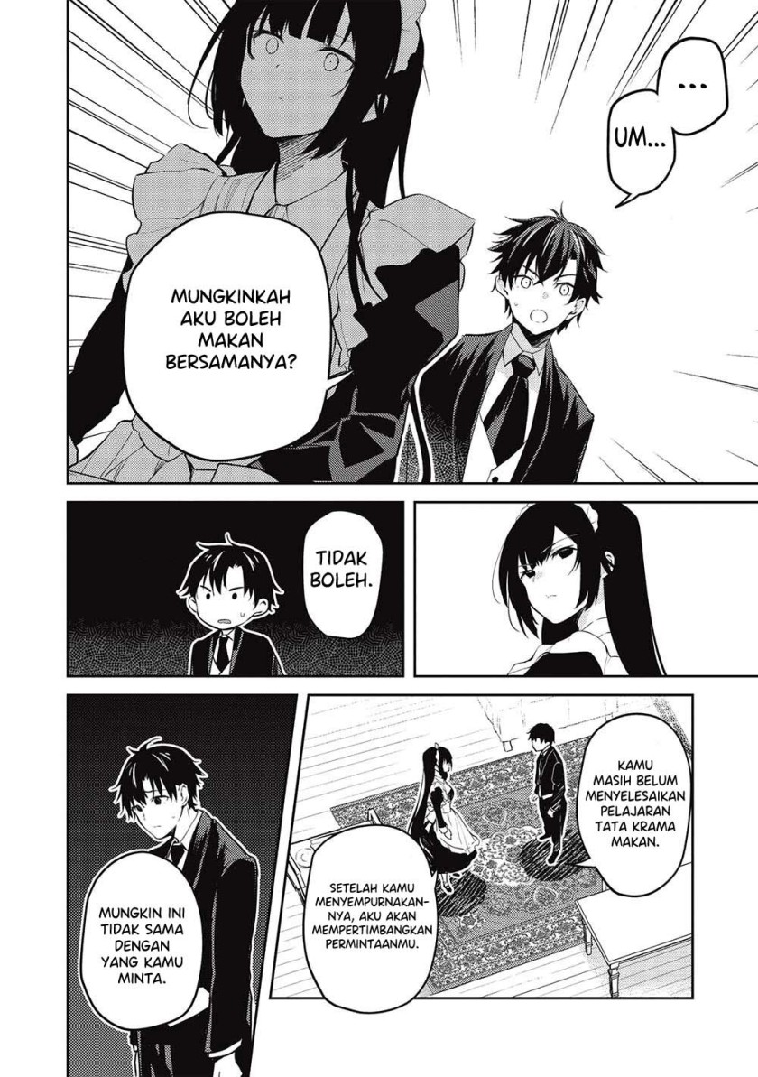 Saijo no Osewa ~Takane no Hana Darakena Meimon Kou de, Gakuin Ichi no Ojou-sama (Seikatsu Noryoku Kaimu) o Kagenagara Osewa suru Koto ni Narimashita~ Chapter 14 - halaman 17
