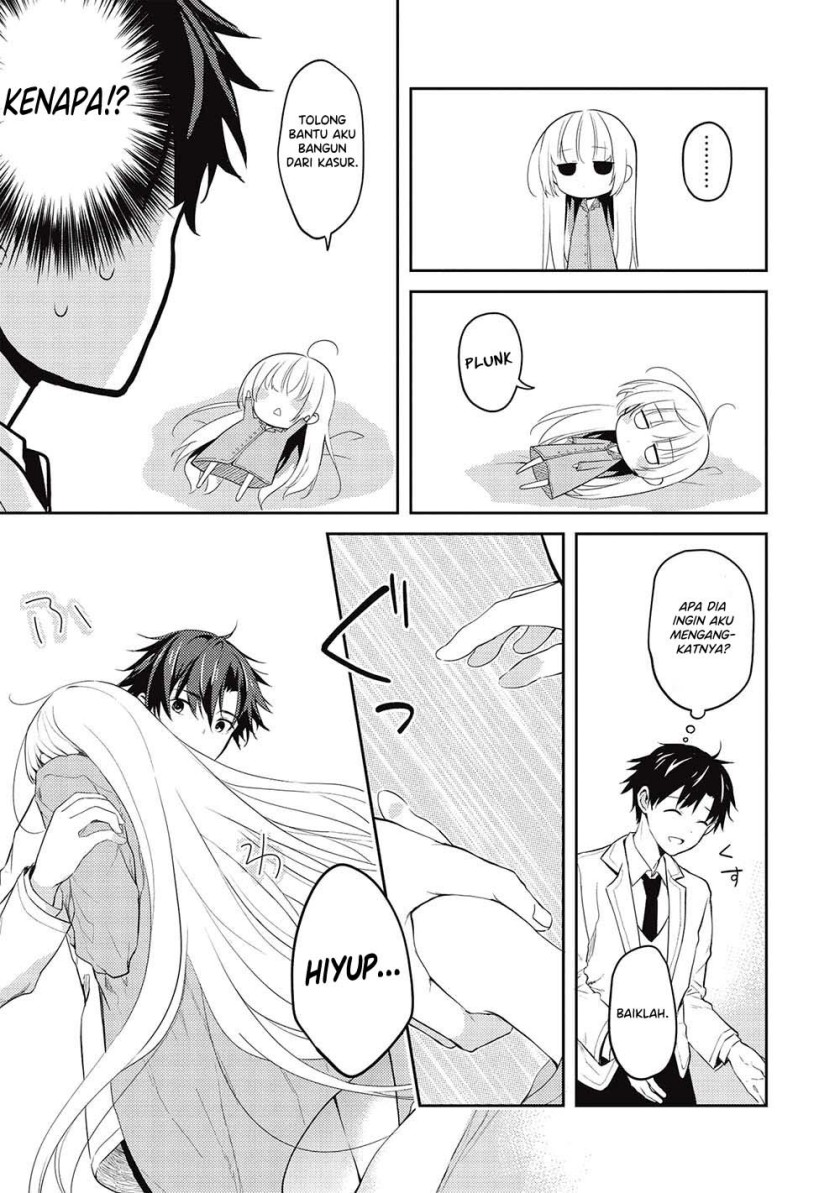 Saijo no Osewa ~Takane no Hana Darakena Meimon Kou de, Gakuin Ichi no Ojou-sama (Seikatsu Noryoku Kaimu) o Kagenagara Osewa suru Koto ni Narimashita~ Chapter 14 - halaman 22