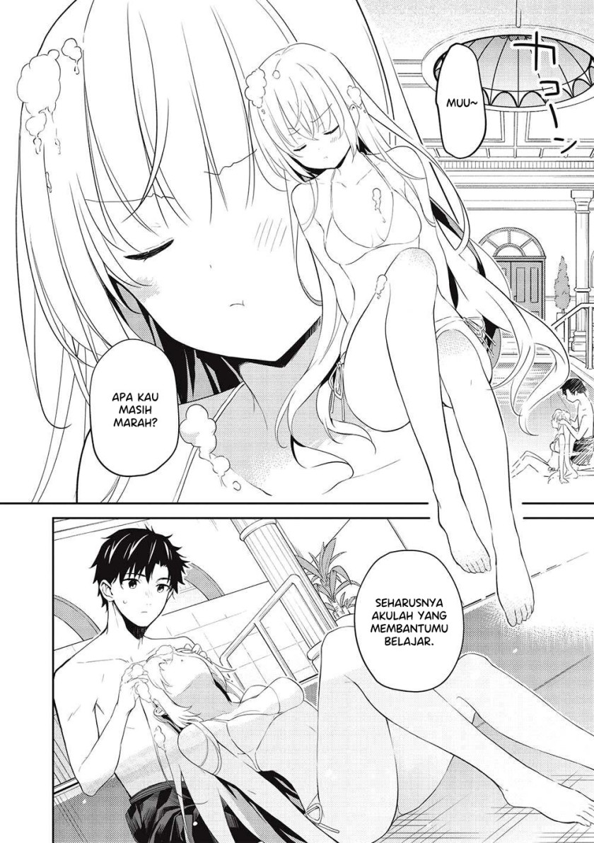 Saijo no Osewa ~Takane no Hana Darakena Meimon Kou de, Gakuin Ichi no Ojou-sama (Seikatsu Noryoku Kaimu) o Kagenagara Osewa suru Koto ni Narimashita~ Chapter 15 - halaman 21