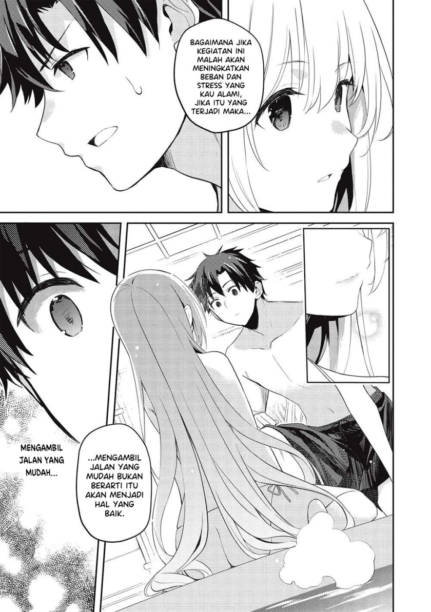 Saijo no Osewa ~Takane no Hana Darakena Meimon Kou de, Gakuin Ichi no Ojou-sama (Seikatsu Noryoku Kaimu) o Kagenagara Osewa suru Koto ni Narimashita~ Chapter 15 - halaman 28