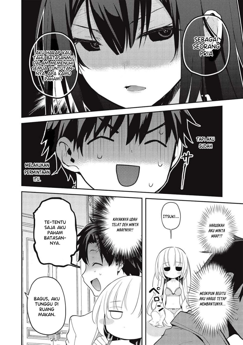 Saijo no Osewa ~Takane no Hana Darakena Meimon Kou de, Gakuin Ichi no Ojou-sama (Seikatsu Noryoku Kaimu) o Kagenagara Osewa suru Koto ni Narimashita~ Chapter 15 - halaman 7
