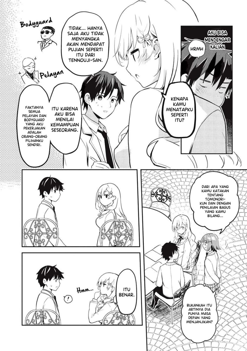 Saijo no Osewa ~Takane no Hana Darakena Meimon Kou de, Gakuin Ichi no Ojou-sama (Seikatsu Noryoku Kaimu) o Kagenagara Osewa suru Koto ni Narimashita~ Chapter 16 - halaman 11