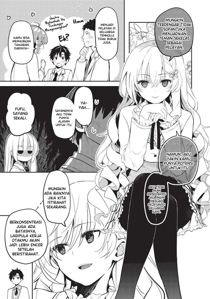 Saijo no Osewa ~Takane no Hana Darakena Meimon Kou de, Gakuin Ichi no Ojou-sama (Seikatsu Noryoku Kaimu) o Kagenagara Osewa suru Koto ni Narimashita~ Chapter 16 - halaman 12