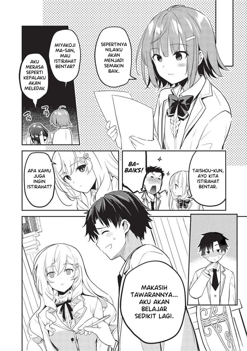 Saijo no Osewa ~Takane no Hana Darakena Meimon Kou de, Gakuin Ichi no Ojou-sama (Seikatsu Noryoku Kaimu) o Kagenagara Osewa suru Koto ni Narimashita~ Chapter 16 - halaman 9