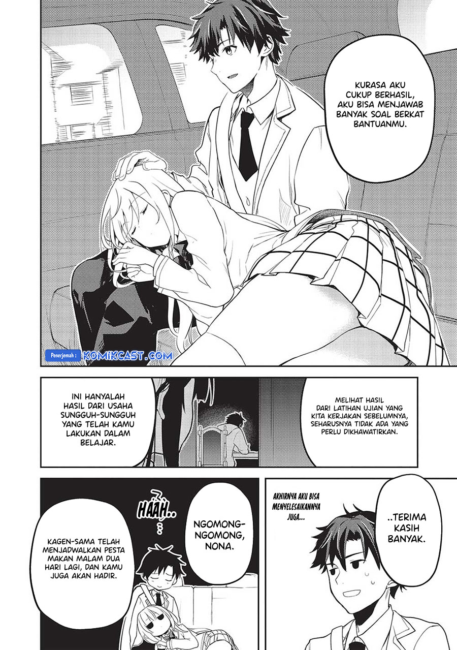 Saijo no Osewa ~Takane no Hana Darakena Meimon Kou de, Gakuin Ichi no Ojou-sama (Seikatsu Noryoku Kaimu) o Kagenagara Osewa suru Koto ni Narimashita~ Chapter 17 - halaman 20