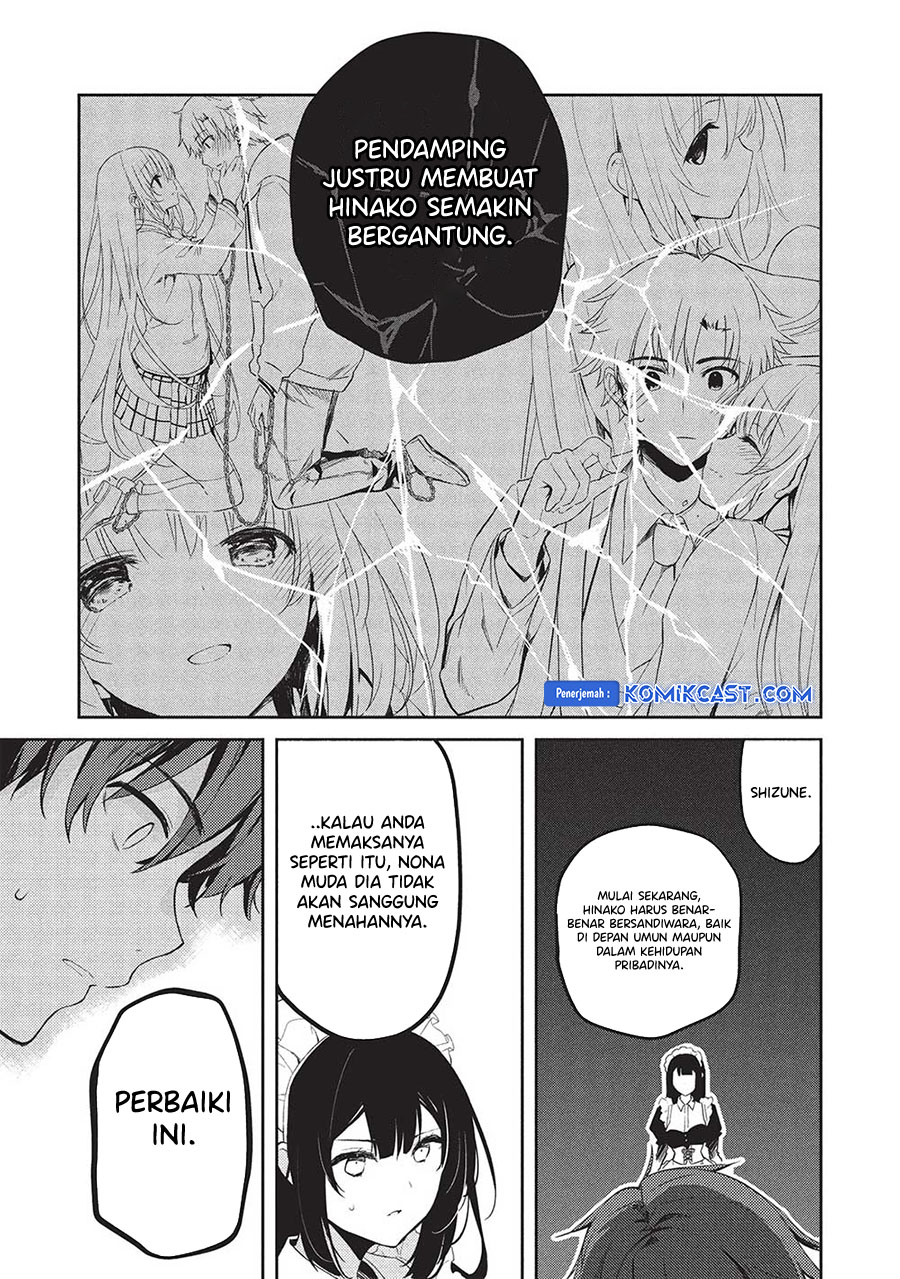 Saijo no Osewa ~Takane no Hana Darakena Meimon Kou de, Gakuin Ichi no Ojou-sama (Seikatsu Noryoku Kaimu) o Kagenagara Osewa suru Koto ni Narimashita~ Chapter 19 - halaman 14