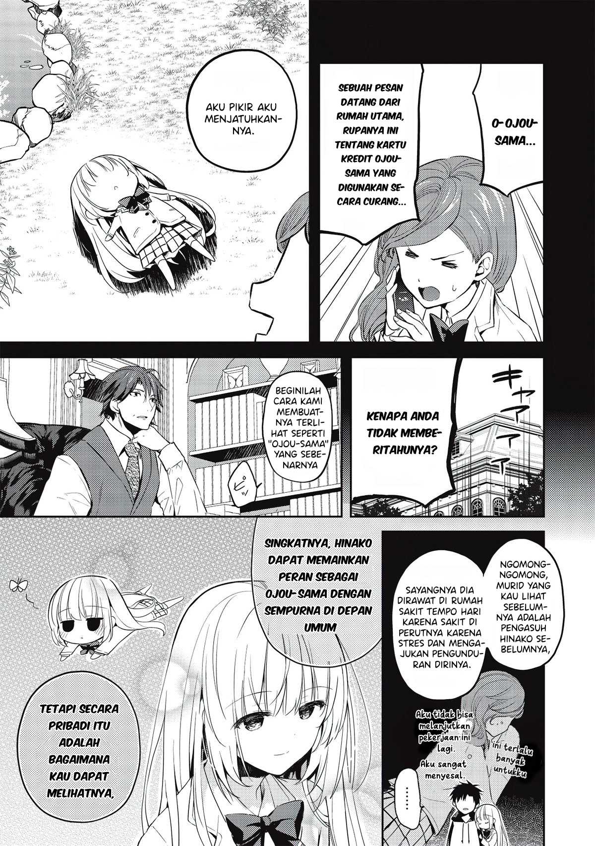 Saijo no Osewa ~Takane no Hana Darakena Meimon Kou de, Gakuin Ichi no Ojou-sama (Seikatsu Noryoku Kaimu) o Kagenagara Osewa suru Koto ni Narimashita~ Chapter 2.1 - halaman 19
