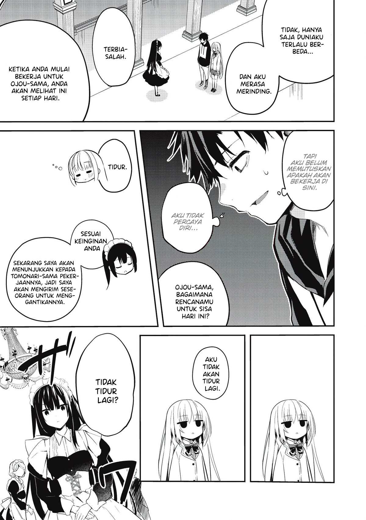 Saijo no Osewa ~Takane no Hana Darakena Meimon Kou de, Gakuin Ichi no Ojou-sama (Seikatsu Noryoku Kaimu) o Kagenagara Osewa suru Koto ni Narimashita~ Chapter 2.1 - halaman 7