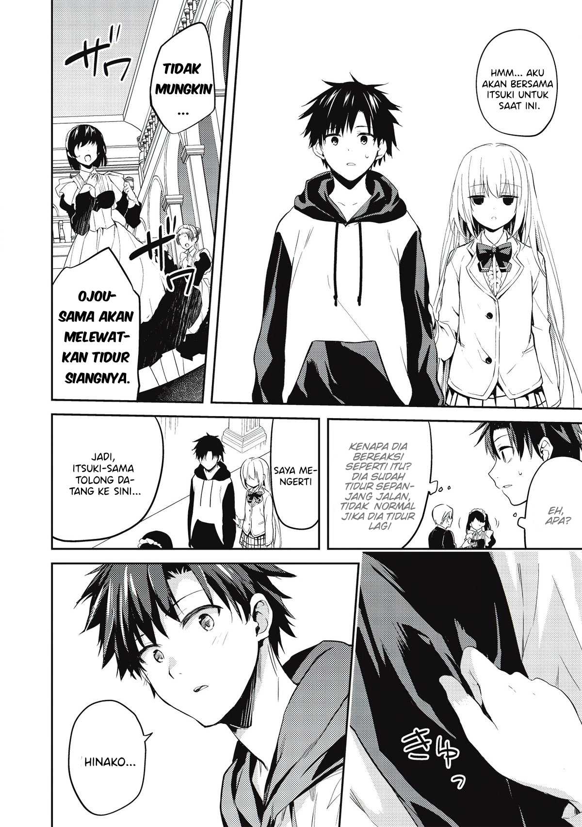 Saijo no Osewa ~Takane no Hana Darakena Meimon Kou de, Gakuin Ichi no Ojou-sama (Seikatsu Noryoku Kaimu) o Kagenagara Osewa suru Koto ni Narimashita~ Chapter 2.1 - halaman 8