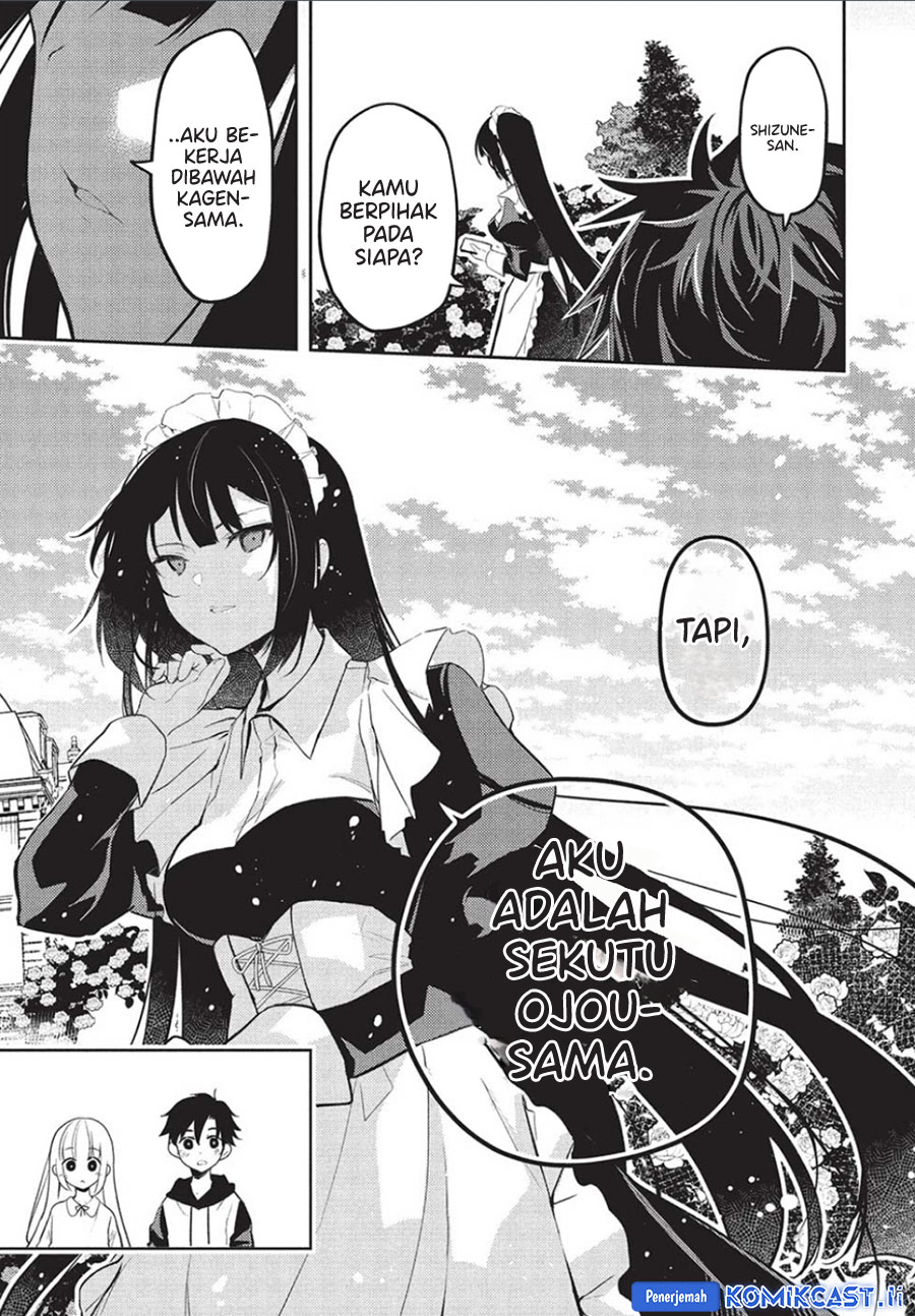 Saijo no Osewa ~Takane no Hana Darakena Meimon Kou de, Gakuin Ichi no Ojou-sama (Seikatsu Noryoku Kaimu) o Kagenagara Osewa suru Koto ni Narimashita~ Chapter 22 - halaman 13