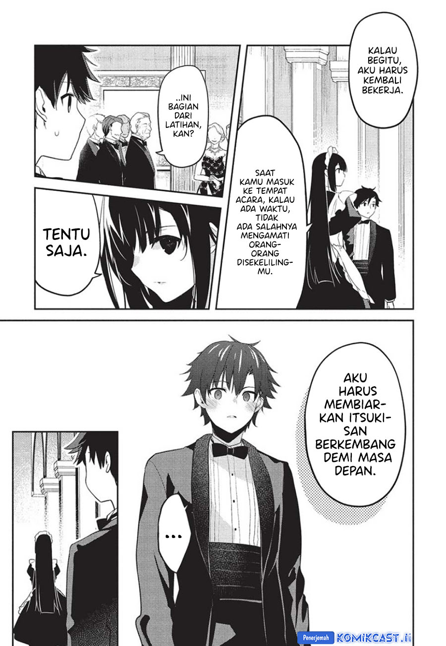 Saijo no Osewa ~Takane no Hana Darakena Meimon Kou de, Gakuin Ichi no Ojou-sama (Seikatsu Noryoku Kaimu) o Kagenagara Osewa suru Koto ni Narimashita~ Chapter 22 - halaman 25