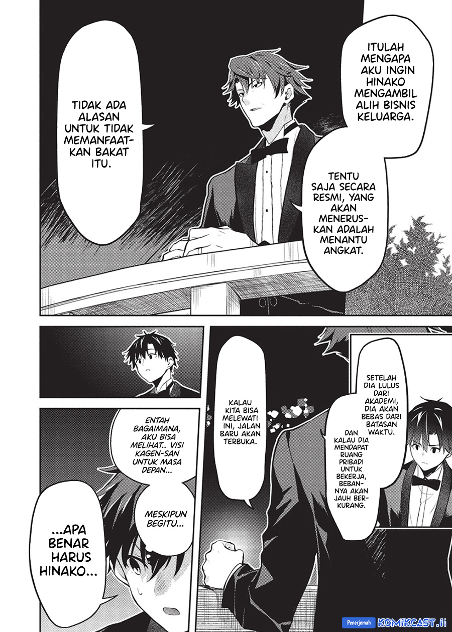 Saijo no Osewa ~Takane no Hana Darakena Meimon Kou de, Gakuin Ichi no Ojou-sama (Seikatsu Noryoku Kaimu) o Kagenagara Osewa suru Koto ni Narimashita~ Chapter 23 - halaman 14