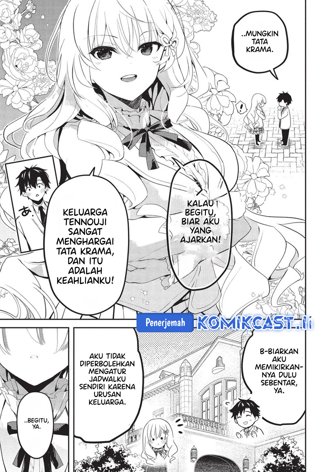 Saijo no Osewa ~Takane no Hana Darakena Meimon Kou de, Gakuin Ichi no Ojou-sama (Seikatsu Noryoku Kaimu) o Kagenagara Osewa suru Koto ni Narimashita~ Chapter 24 - halaman 23