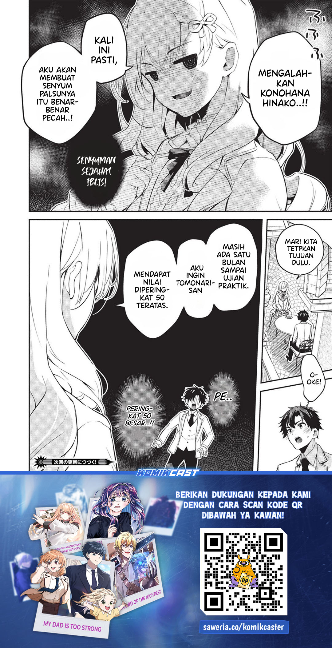Saijo no Osewa ~Takane no Hana Darakena Meimon Kou de, Gakuin Ichi no Ojou-sama (Seikatsu Noryoku Kaimu) o Kagenagara Osewa suru Koto ni Narimashita~ Chapter 25 - halaman 22