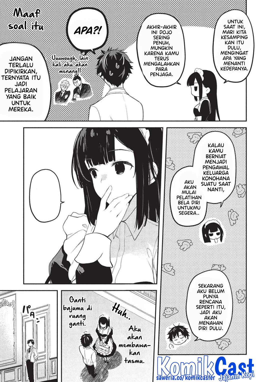 Saijo no Osewa ~Takane no Hana Darakena Meimon Kou de, Gakuin Ichi no Ojou-sama (Seikatsu Noryoku Kaimu) o Kagenagara Osewa suru Koto ni Narimashita~ Chapter 26 - halaman 10