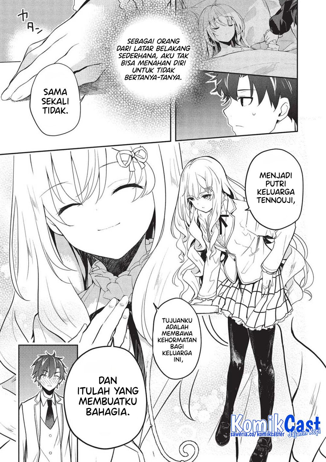 Saijo no Osewa ~Takane no Hana Darakena Meimon Kou de, Gakuin Ichi no Ojou-sama (Seikatsu Noryoku Kaimu) o Kagenagara Osewa suru Koto ni Narimashita~ Chapter 26 - halaman 2