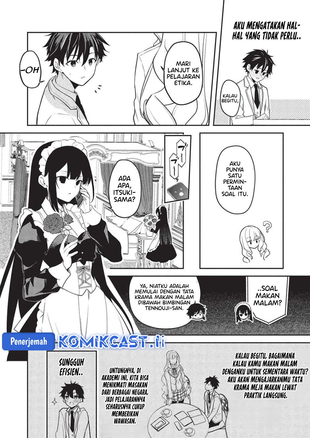 Saijo no Osewa ~Takane no Hana Darakena Meimon Kou de, Gakuin Ichi no Ojou-sama (Seikatsu Noryoku Kaimu) o Kagenagara Osewa suru Koto ni Narimashita~ Chapter 26 - halaman 3