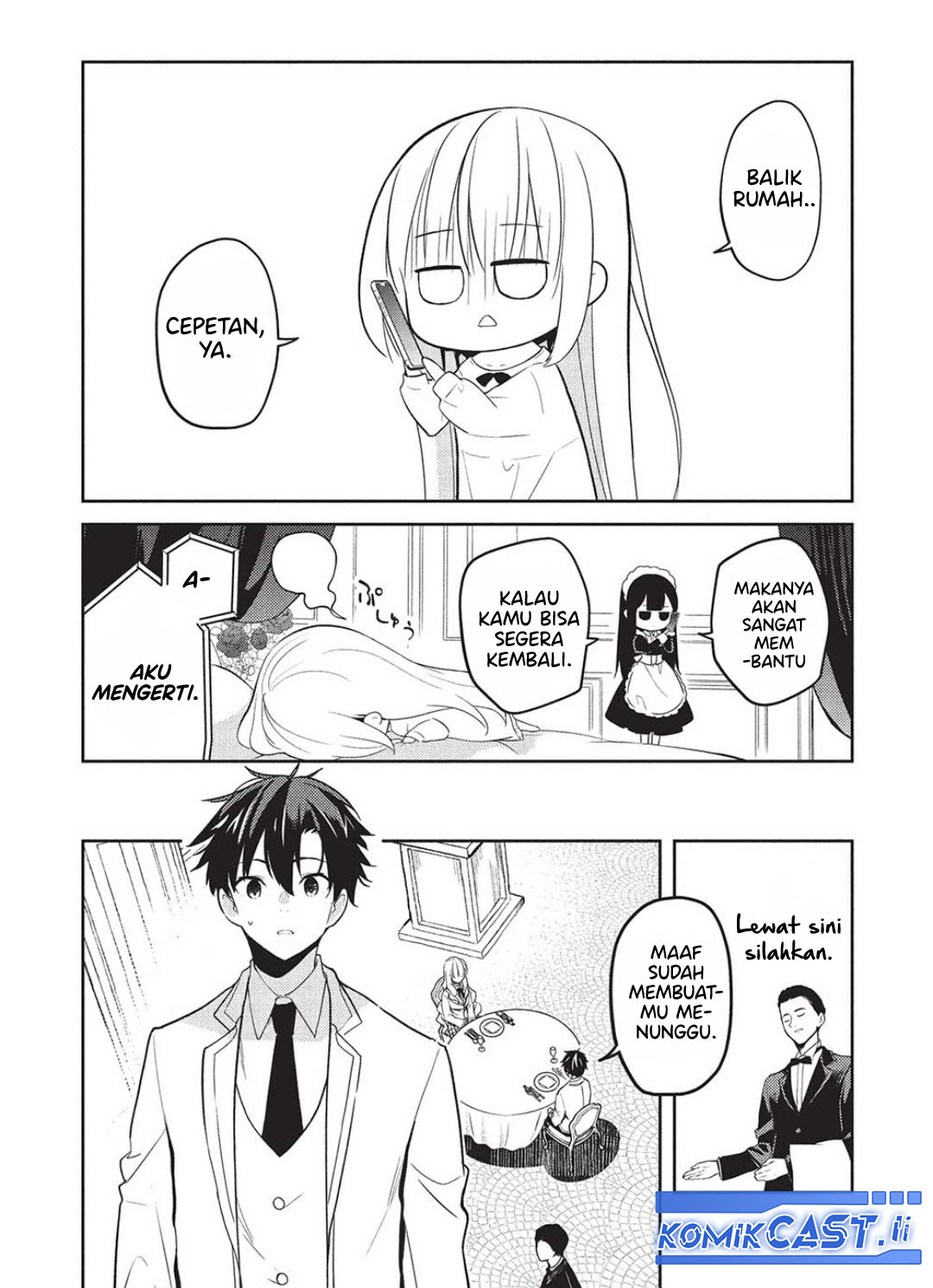 Saijo no Osewa ~Takane no Hana Darakena Meimon Kou de, Gakuin Ichi no Ojou-sama (Seikatsu Noryoku Kaimu) o Kagenagara Osewa suru Koto ni Narimashita~ Chapter 26 - halaman 5