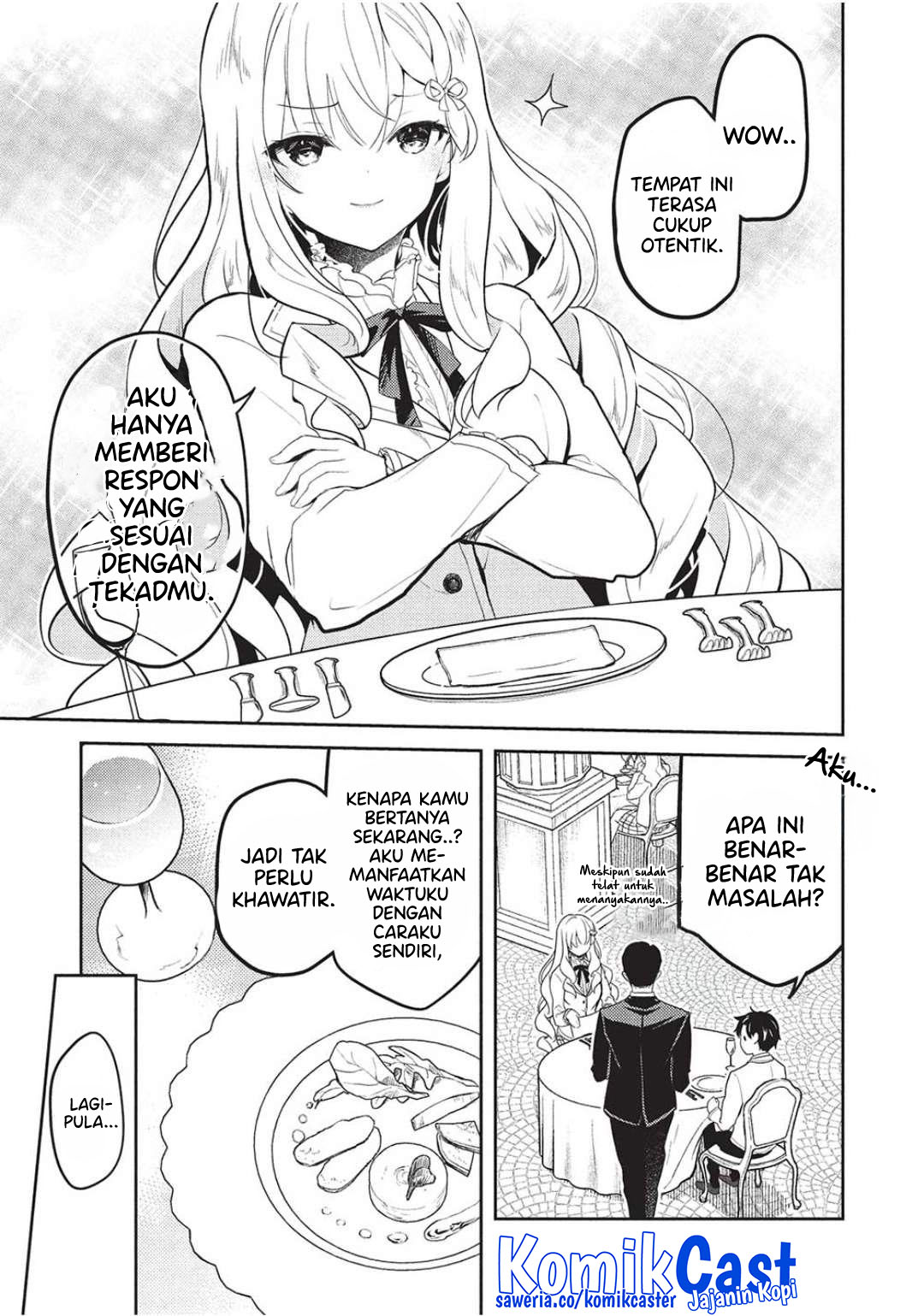 Saijo no Osewa ~Takane no Hana Darakena Meimon Kou de, Gakuin Ichi no Ojou-sama (Seikatsu Noryoku Kaimu) o Kagenagara Osewa suru Koto ni Narimashita~ Chapter 26 - halaman 6