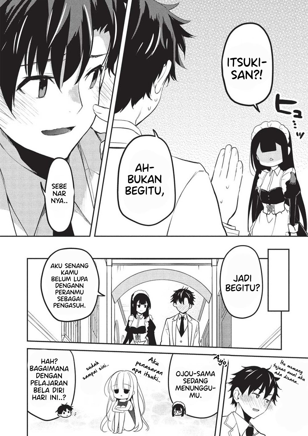 Saijo no Osewa ~Takane no Hana Darakena Meimon Kou de, Gakuin Ichi no Ojou-sama (Seikatsu Noryoku Kaimu) o Kagenagara Osewa suru Koto ni Narimashita~ Chapter 26 - halaman 9