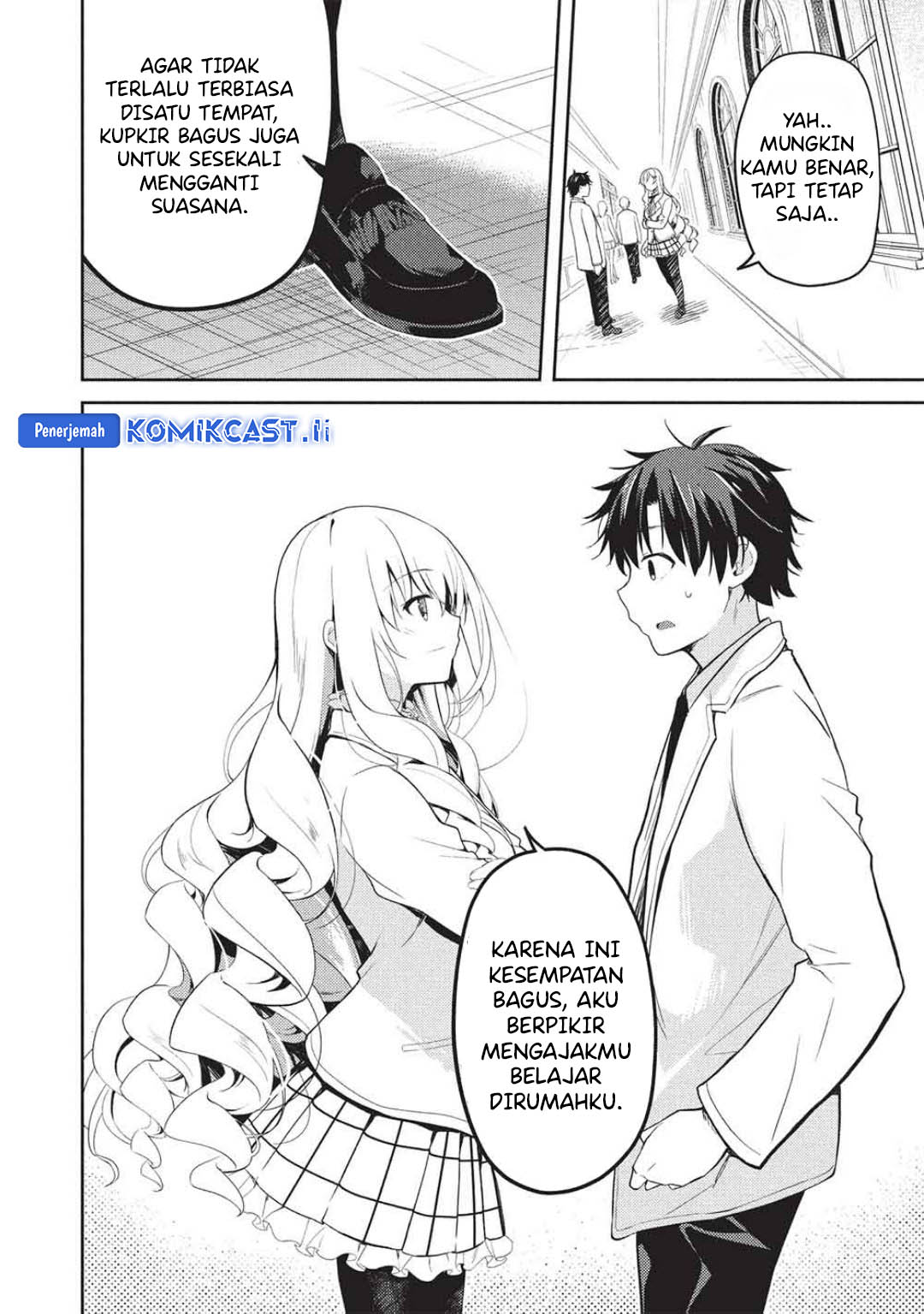 Saijo no Osewa ~Takane no Hana Darakena Meimon Kou de, Gakuin Ichi no Ojou-sama (Seikatsu Noryoku Kaimu) o Kagenagara Osewa suru Koto ni Narimashita~ Chapter 27 - halaman 24