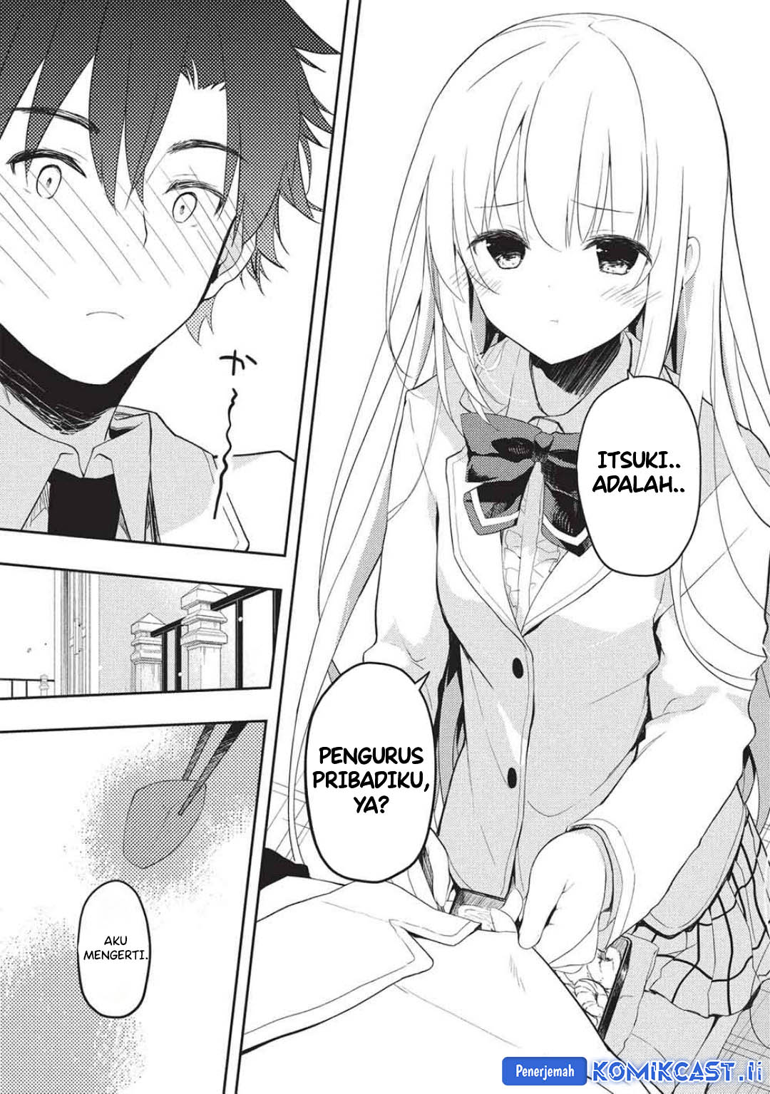 Saijo no Osewa ~Takane no Hana Darakena Meimon Kou de, Gakuin Ichi no Ojou-sama (Seikatsu Noryoku Kaimu) o Kagenagara Osewa suru Koto ni Narimashita~ Chapter 27 - halaman 28