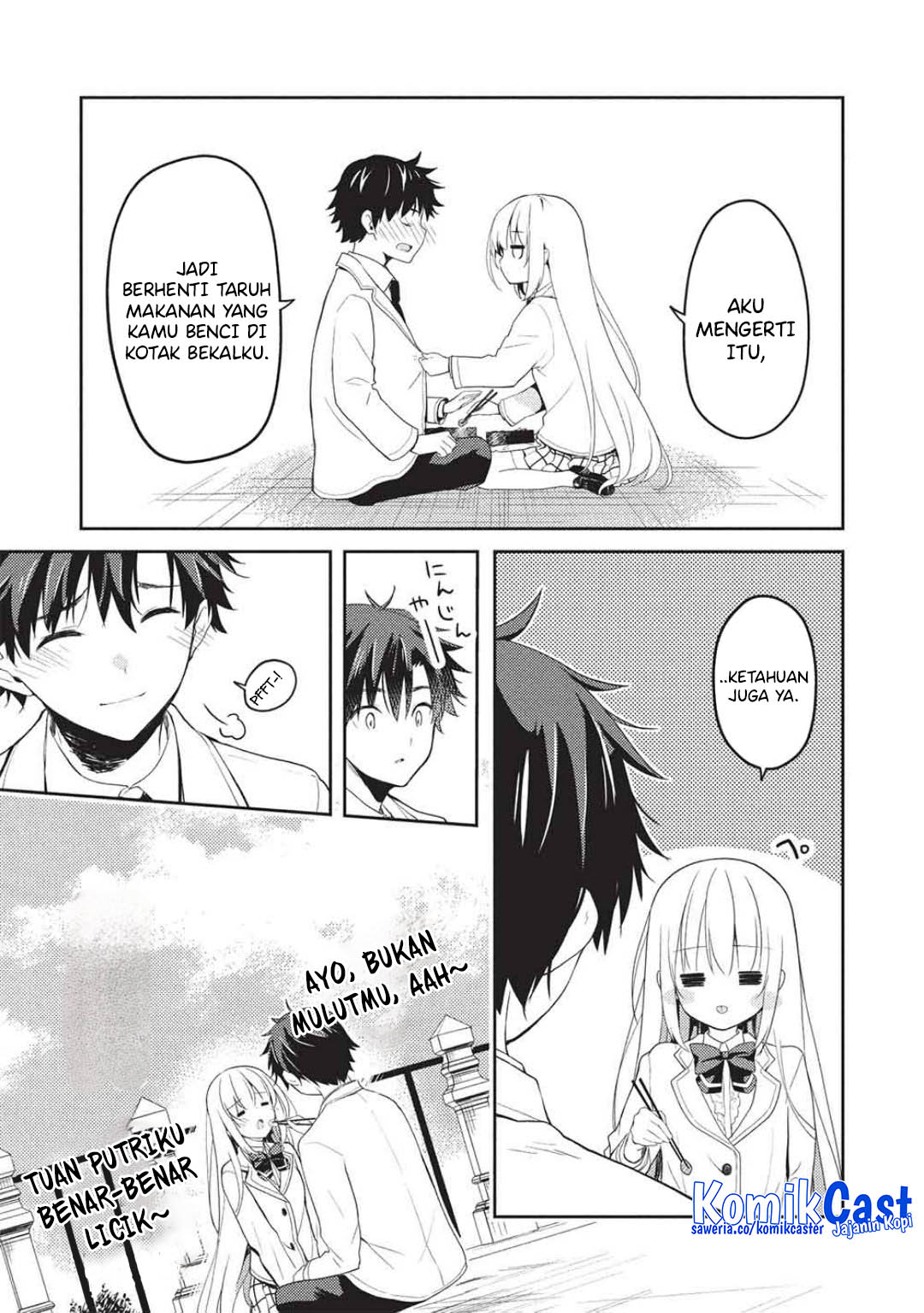 Saijo no Osewa ~Takane no Hana Darakena Meimon Kou de, Gakuin Ichi no Ojou-sama (Seikatsu Noryoku Kaimu) o Kagenagara Osewa suru Koto ni Narimashita~ Chapter 27 - halaman 29