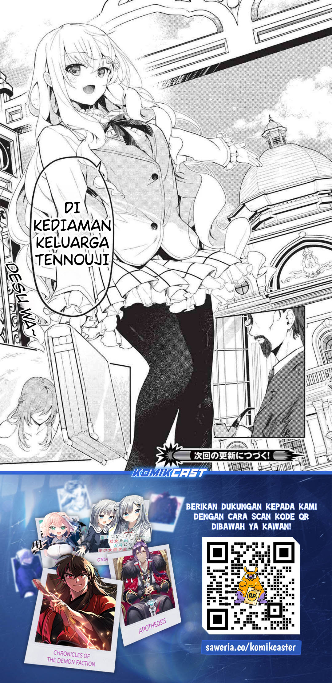Saijo no Osewa ~Takane no Hana Darakena Meimon Kou de, Gakuin Ichi no Ojou-sama (Seikatsu Noryoku Kaimu) o Kagenagara Osewa suru Koto ni Narimashita~ Chapter 27 - halaman 30