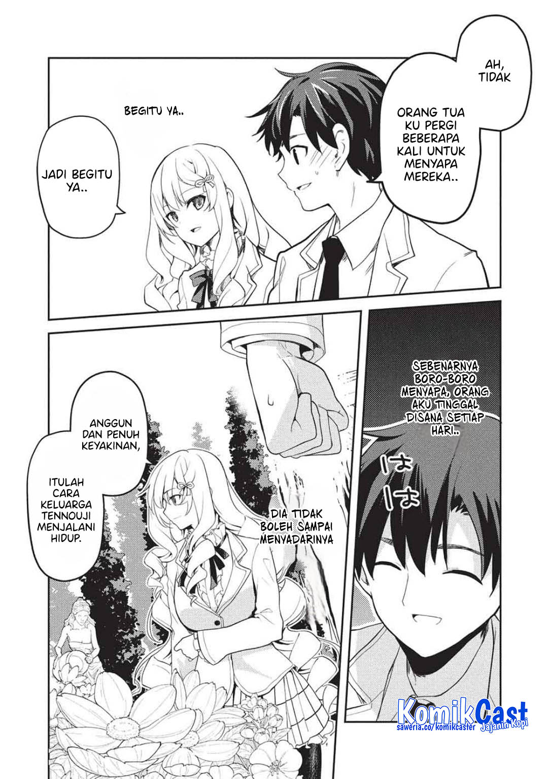 Saijo no Osewa ~Takane no Hana Darakena Meimon Kou de, Gakuin Ichi no Ojou-sama (Seikatsu Noryoku Kaimu) o Kagenagara Osewa suru Koto ni Narimashita~ Chapter 28 - halaman 2