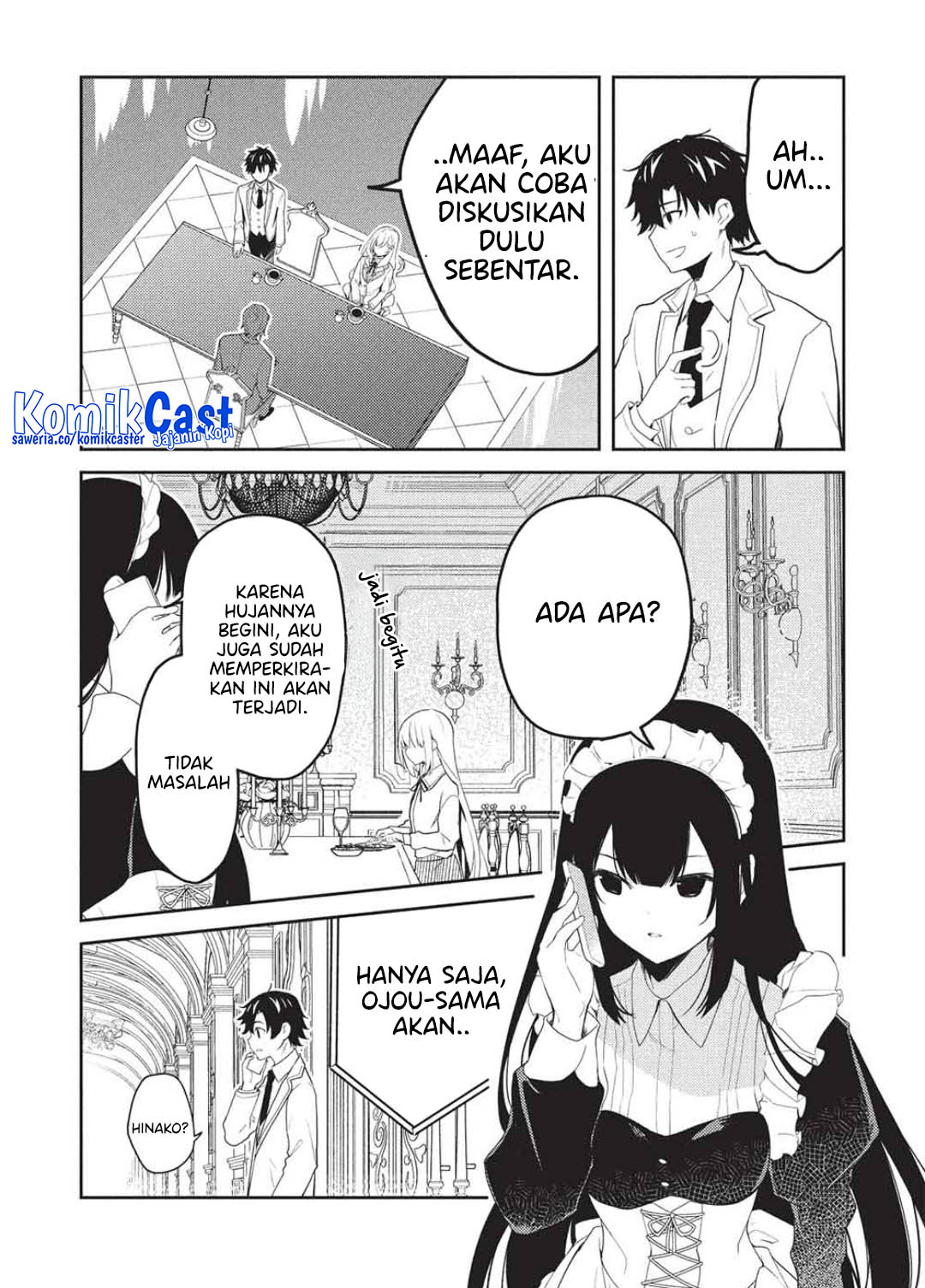 Saijo no Osewa ~Takane no Hana Darakena Meimon Kou de, Gakuin Ichi no Ojou-sama (Seikatsu Noryoku Kaimu) o Kagenagara Osewa suru Koto ni Narimashita~ Chapter 28 - halaman 21