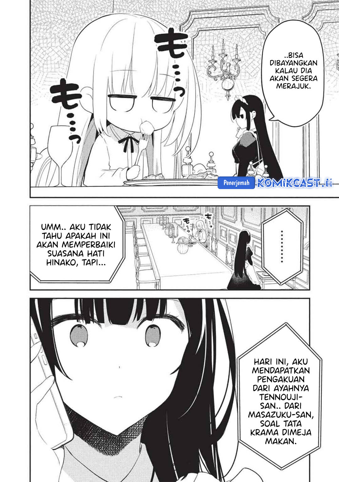 Saijo no Osewa ~Takane no Hana Darakena Meimon Kou de, Gakuin Ichi no Ojou-sama (Seikatsu Noryoku Kaimu) o Kagenagara Osewa suru Koto ni Narimashita~ Chapter 28 - halaman 22
