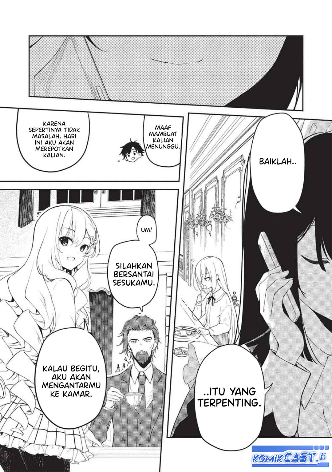 Saijo no Osewa ~Takane no Hana Darakena Meimon Kou de, Gakuin Ichi no Ojou-sama (Seikatsu Noryoku Kaimu) o Kagenagara Osewa suru Koto ni Narimashita~ Chapter 28 - halaman 23