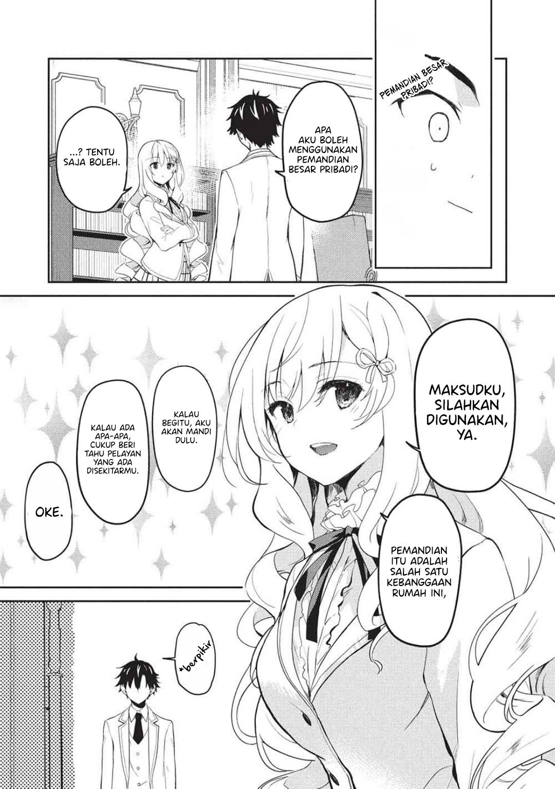 Saijo no Osewa ~Takane no Hana Darakena Meimon Kou de, Gakuin Ichi no Ojou-sama (Seikatsu Noryoku Kaimu) o Kagenagara Osewa suru Koto ni Narimashita~ Chapter 28 - halaman 25
