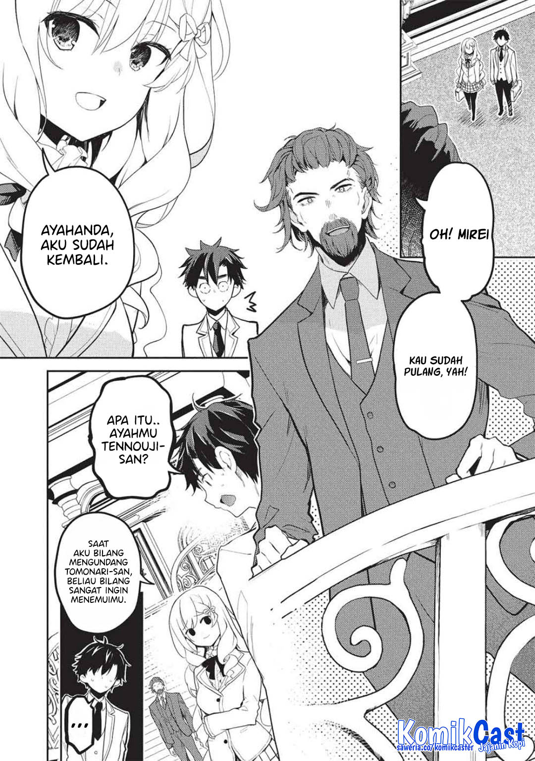 Saijo no Osewa ~Takane no Hana Darakena Meimon Kou de, Gakuin Ichi no Ojou-sama (Seikatsu Noryoku Kaimu) o Kagenagara Osewa suru Koto ni Narimashita~ Chapter 28 - halaman 4