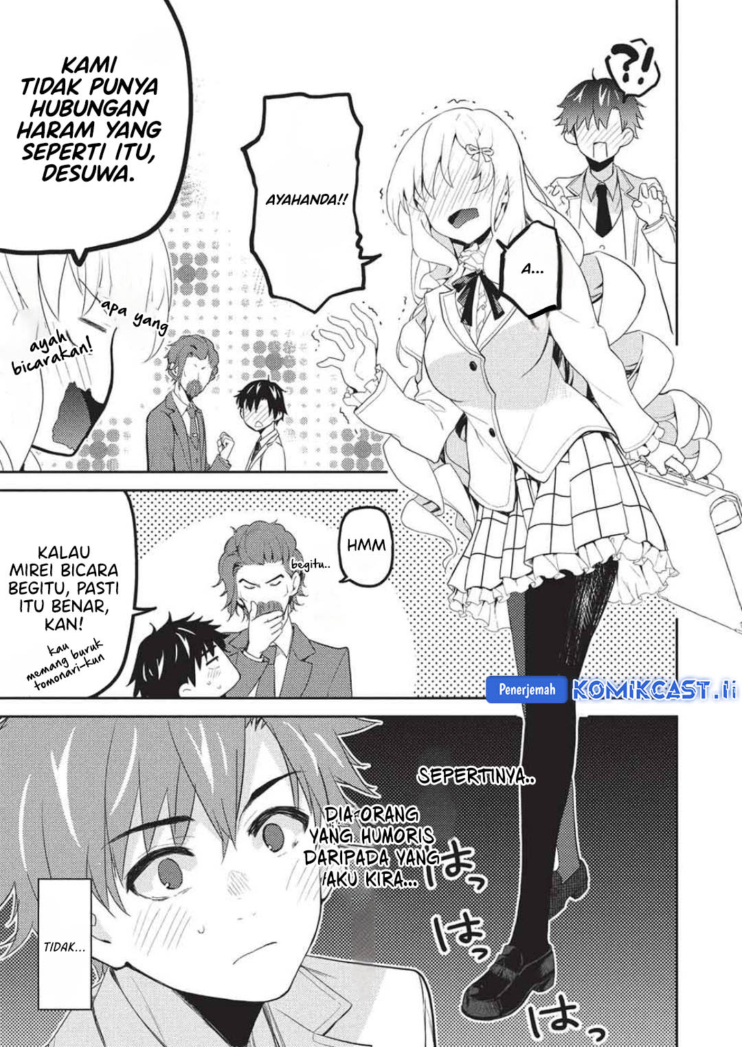 Saijo no Osewa ~Takane no Hana Darakena Meimon Kou de, Gakuin Ichi no Ojou-sama (Seikatsu Noryoku Kaimu) o Kagenagara Osewa suru Koto ni Narimashita~ Chapter 28 - halaman 7