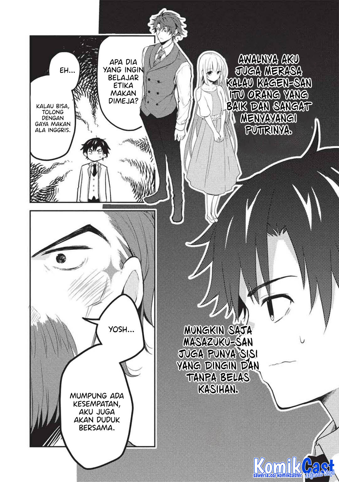Saijo no Osewa ~Takane no Hana Darakena Meimon Kou de, Gakuin Ichi no Ojou-sama (Seikatsu Noryoku Kaimu) o Kagenagara Osewa suru Koto ni Narimashita~ Chapter 28 - halaman 8