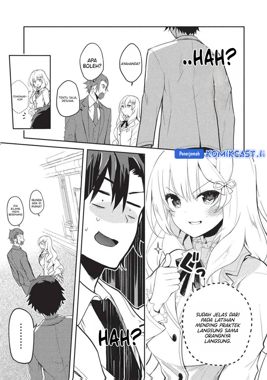 Saijo no Osewa ~Takane no Hana Darakena Meimon Kou de, Gakuin Ichi no Ojou-sama (Seikatsu Noryoku Kaimu) o Kagenagara Osewa suru Koto ni Narimashita~ Chapter 28 - halaman 9