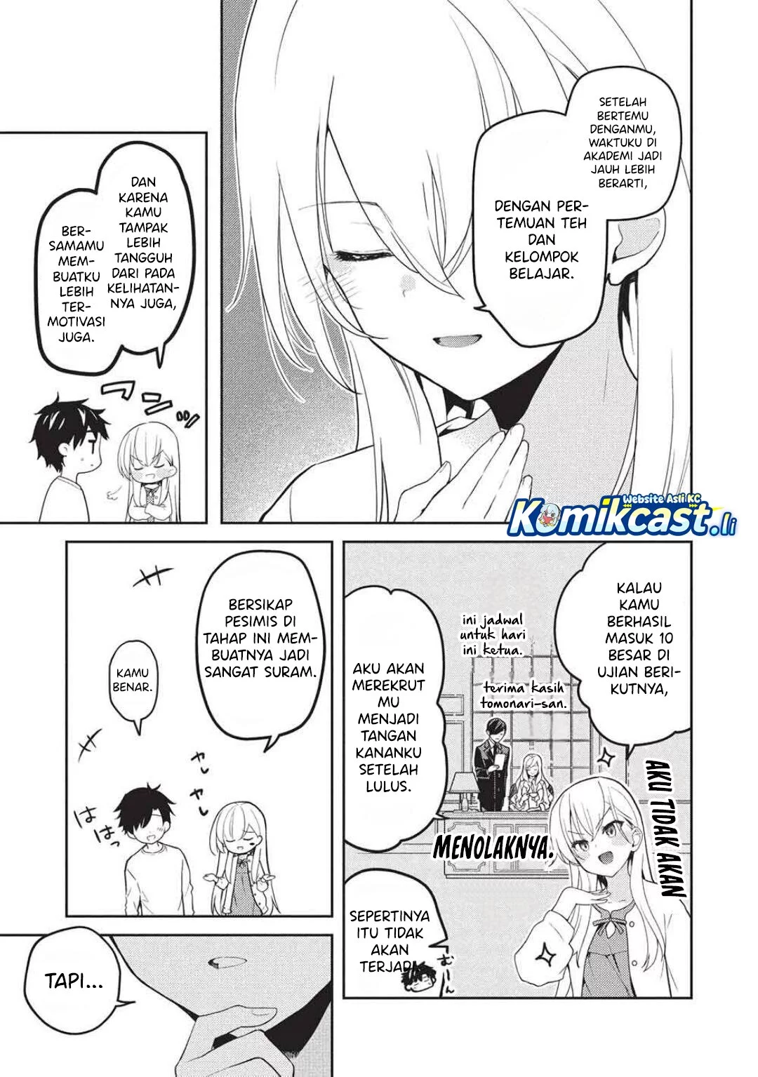 Saijo no Osewa ~Takane no Hana Darakena Meimon Kou de, Gakuin Ichi no Ojou-sama (Seikatsu Noryoku Kaimu) o Kagenagara Osewa suru Koto ni Narimashita~ Chapter 29 - halaman 21