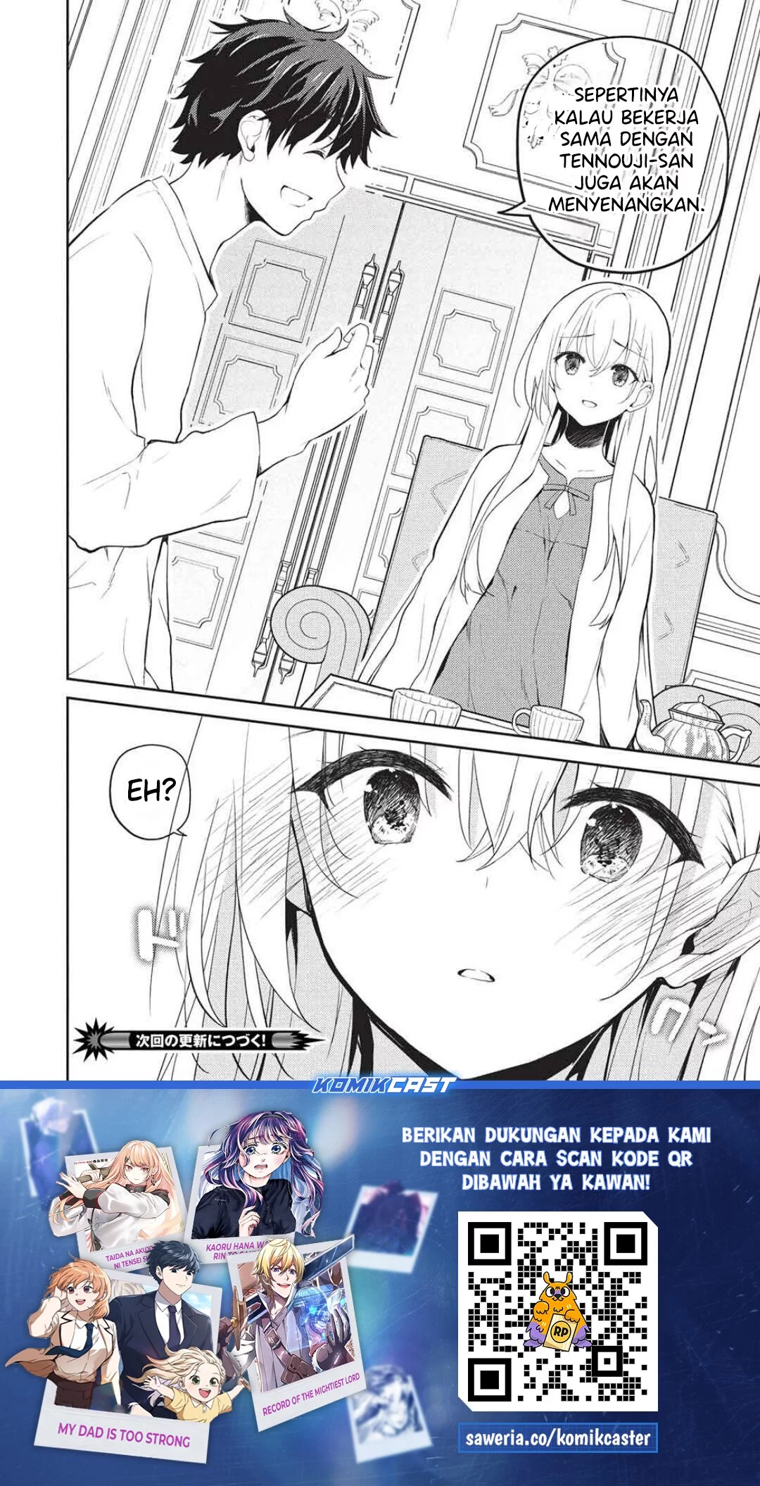 Saijo no Osewa ~Takane no Hana Darakena Meimon Kou de, Gakuin Ichi no Ojou-sama (Seikatsu Noryoku Kaimu) o Kagenagara Osewa suru Koto ni Narimashita~ Chapter 29 - halaman 22