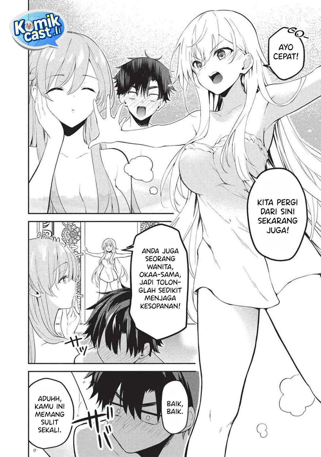 Saijo no Osewa ~Takane no Hana Darakena Meimon Kou de, Gakuin Ichi no Ojou-sama (Seikatsu Noryoku Kaimu) o Kagenagara Osewa suru Koto ni Narimashita~ Chapter 29 - halaman 8