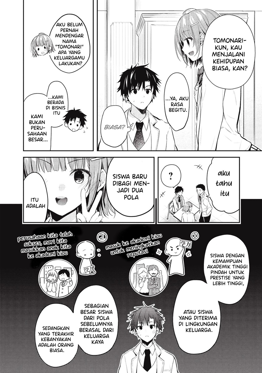 Saijo no Osewa ~Takane no Hana Darakena Meimon Kou de, Gakuin Ichi no Ojou-sama (Seikatsu Noryoku Kaimu) o Kagenagara Osewa suru Koto ni Narimashita~ Chapter 3 - halaman 17