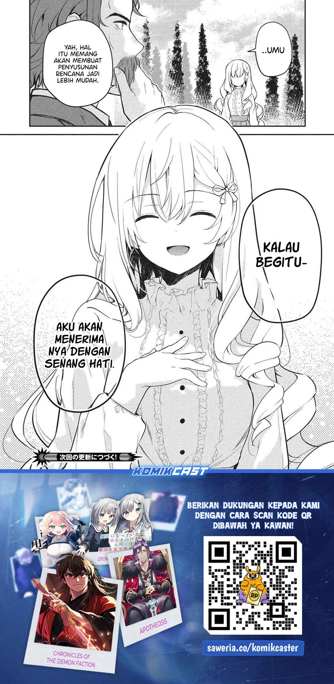 Saijo no Osewa ~Takane no Hana Darakena Meimon Kou de, Gakuin Ichi no Ojou-sama (Seikatsu Noryoku Kaimu) o Kagenagara Osewa suru Koto ni Narimashita~ Chapter 30 - halaman 22