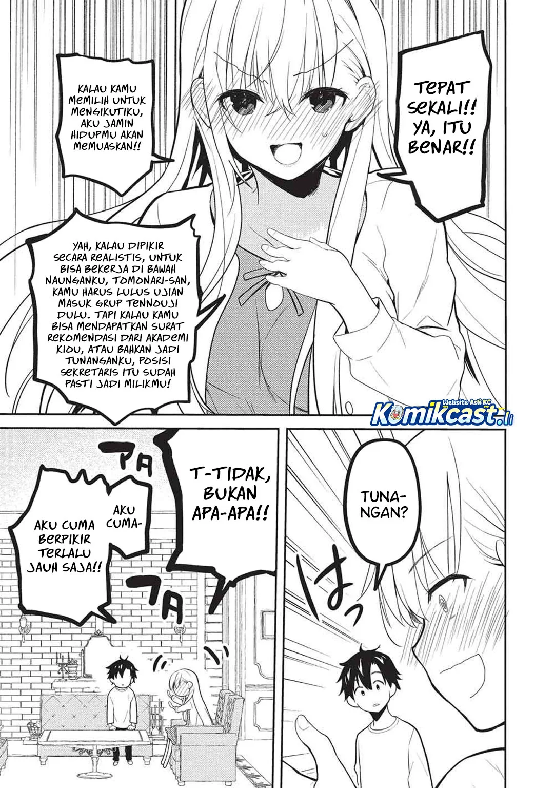 Saijo no Osewa ~Takane no Hana Darakena Meimon Kou de, Gakuin Ichi no Ojou-sama (Seikatsu Noryoku Kaimu) o Kagenagara Osewa suru Koto ni Narimashita~ Chapter 30 - halaman 5