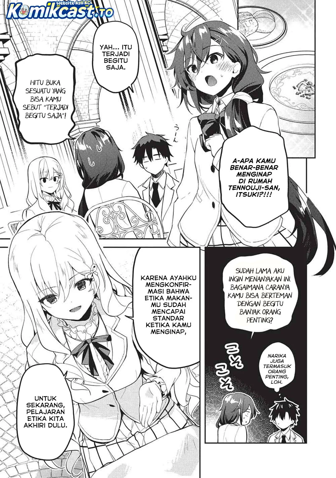 Saijo no Osewa ~Takane no Hana Darakena Meimon Kou de, Gakuin Ichi no Ojou-sama (Seikatsu Noryoku Kaimu) o Kagenagara Osewa suru Koto ni Narimashita~ Chapter 32 - halaman 19