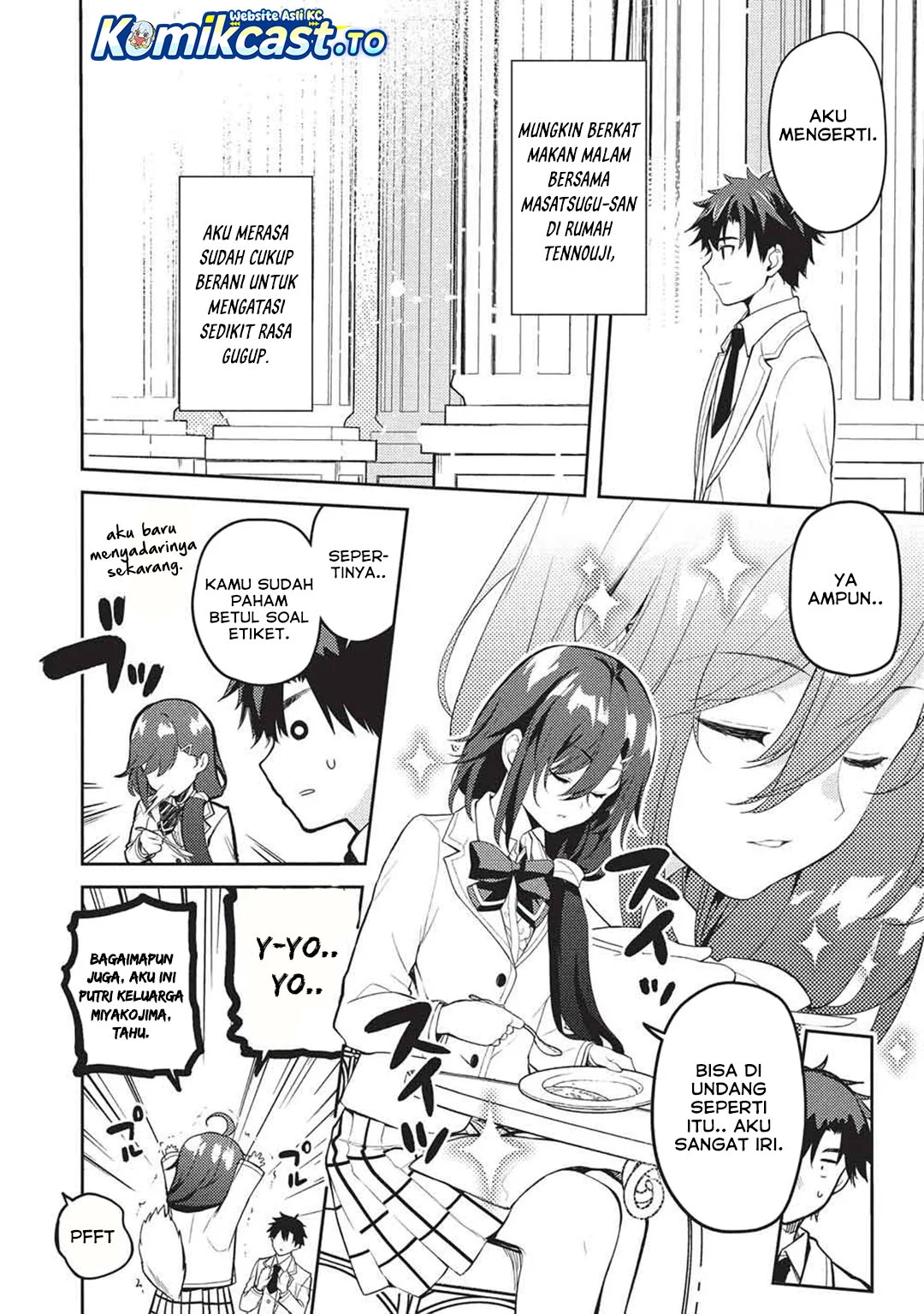 Saijo no Osewa ~Takane no Hana Darakena Meimon Kou de, Gakuin Ichi no Ojou-sama (Seikatsu Noryoku Kaimu) o Kagenagara Osewa suru Koto ni Narimashita~ Chapter 32 - halaman 20
