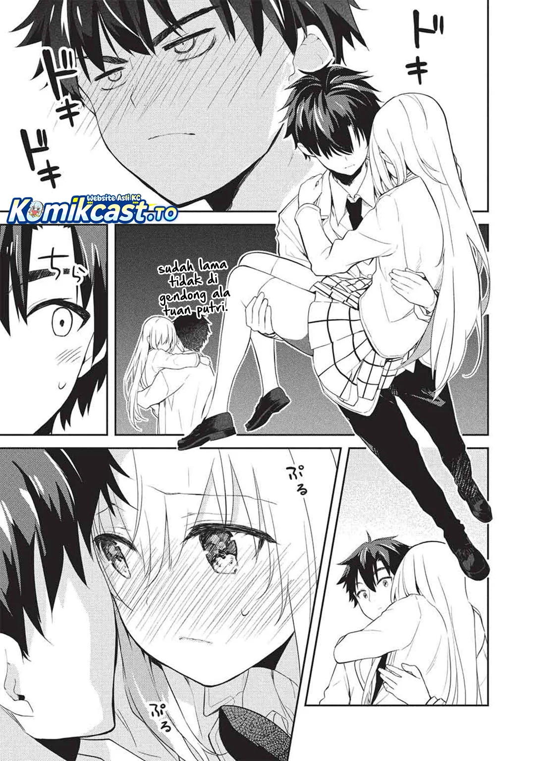 Saijo no Osewa ~Takane no Hana Darakena Meimon Kou de, Gakuin Ichi no Ojou-sama (Seikatsu Noryoku Kaimu) o Kagenagara Osewa suru Koto ni Narimashita~ Chapter 32 - halaman 7