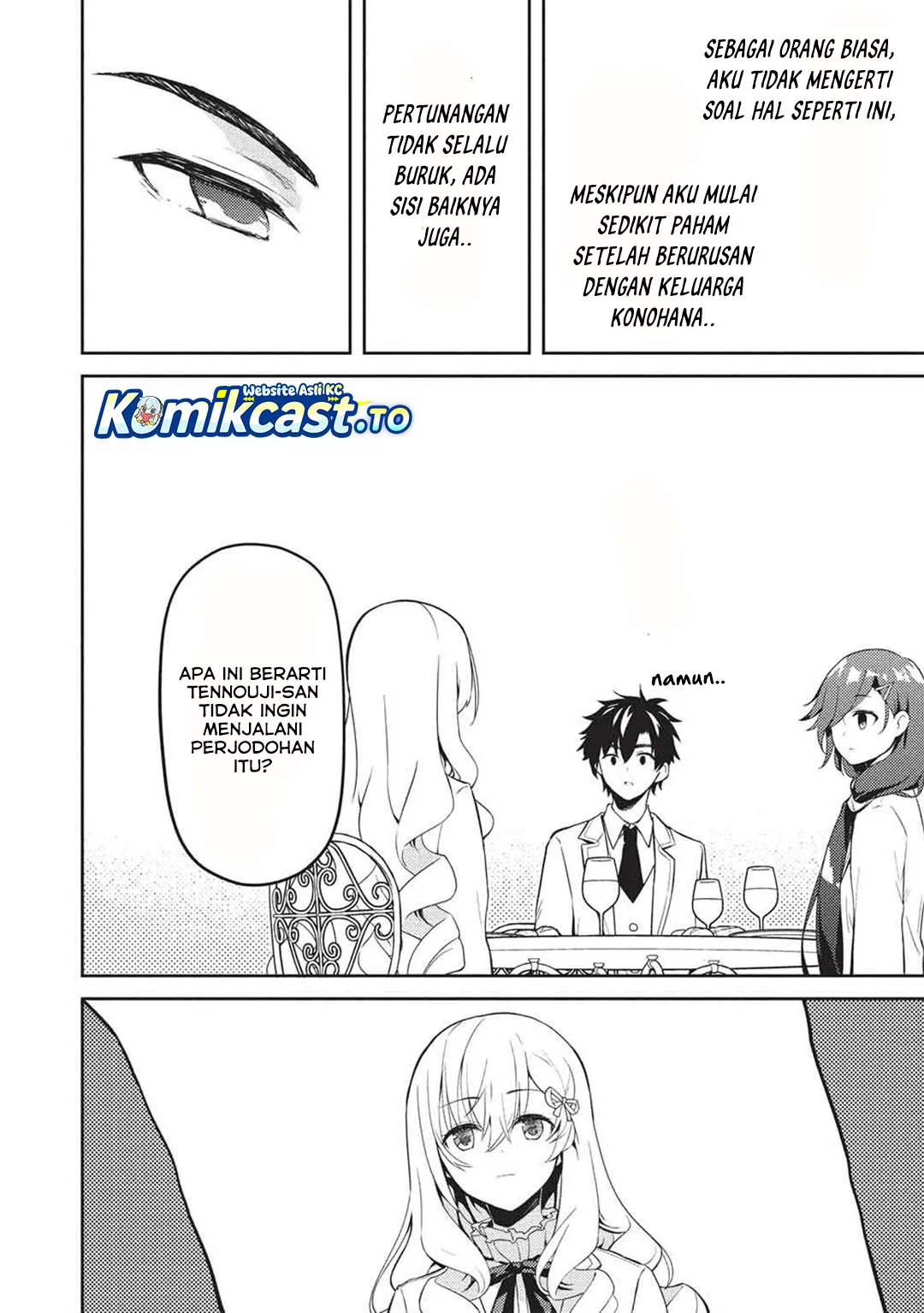 Saijo no Osewa ~Takane no Hana Darakena Meimon Kou de, Gakuin Ichi no Ojou-sama (Seikatsu Noryoku Kaimu) o Kagenagara Osewa suru Koto ni Narimashita~ Chapter 33 - halaman 2