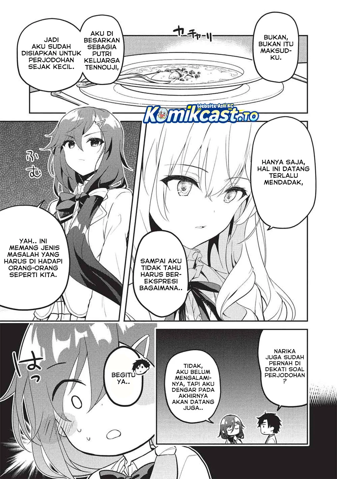 Saijo no Osewa ~Takane no Hana Darakena Meimon Kou de, Gakuin Ichi no Ojou-sama (Seikatsu Noryoku Kaimu) o Kagenagara Osewa suru Koto ni Narimashita~ Chapter 33 - halaman 3