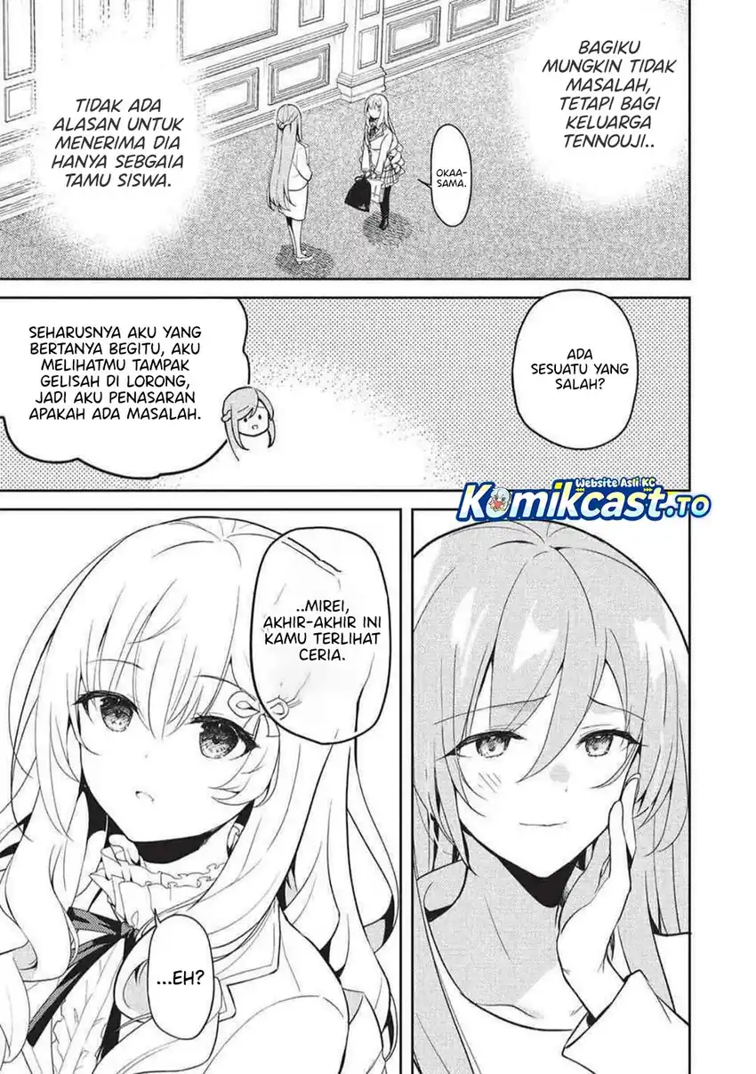 Saijo no Osewa ~Takane no Hana Darakena Meimon Kou de, Gakuin Ichi no Ojou-sama (Seikatsu Noryoku Kaimu) o Kagenagara Osewa suru Koto ni Narimashita~ Chapter 34 - halaman 10