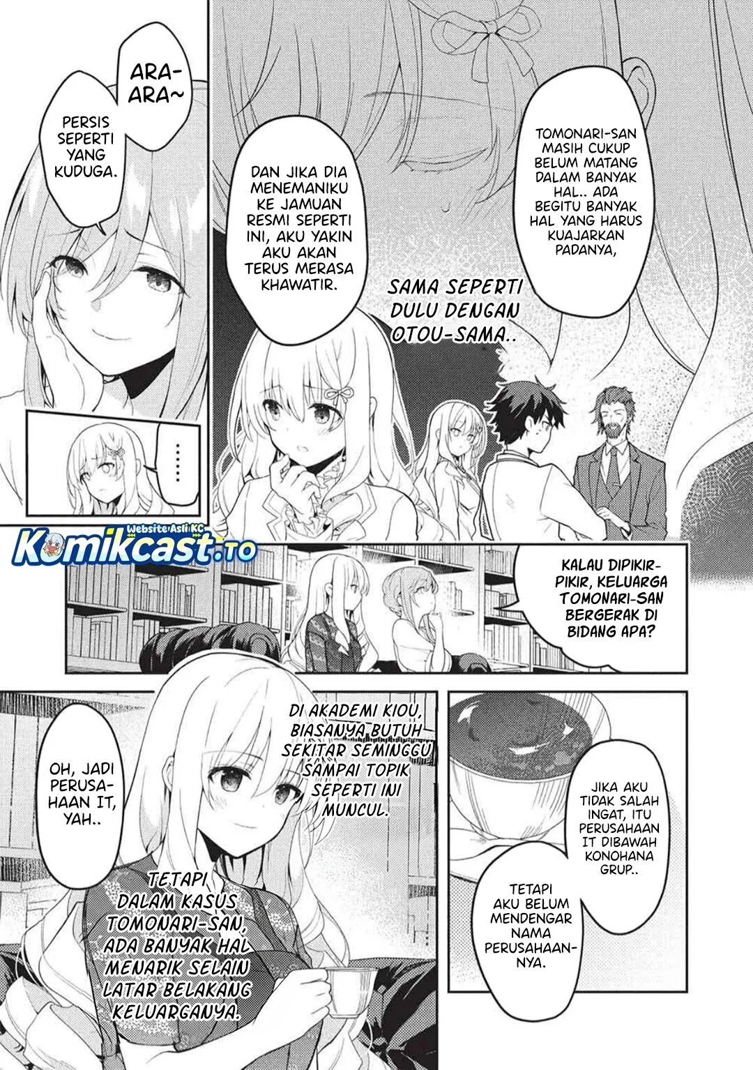 Saijo no Osewa ~Takane no Hana Darakena Meimon Kou de, Gakuin Ichi no Ojou-sama (Seikatsu Noryoku Kaimu) o Kagenagara Osewa suru Koto ni Narimashita~ Chapter 35 - halaman 26